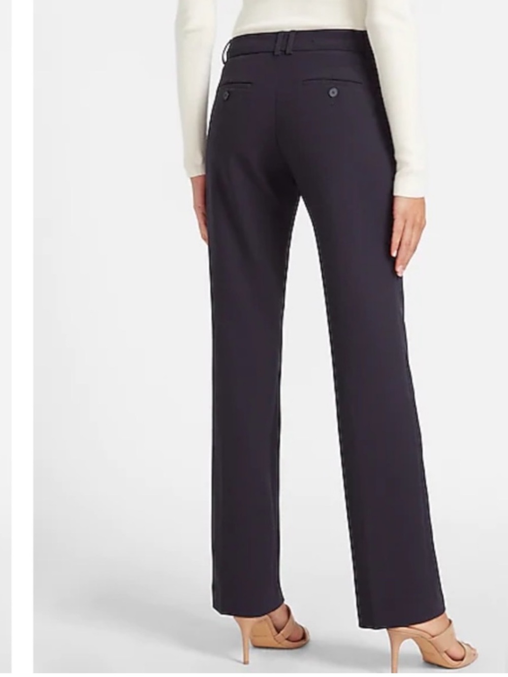 Express Editor barely boot cut low rise pants - Picture 2 of 3